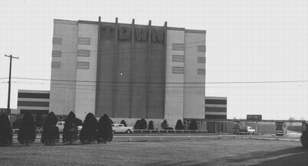 Town Drive-In Theatre - Screen Then - Photo From Rg